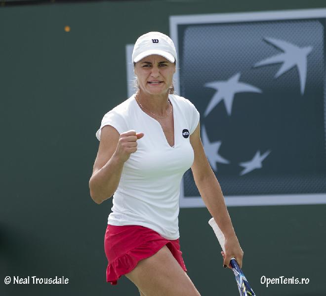 Monica Niculescu - calificare in turul secund la BNP Parisbas Open